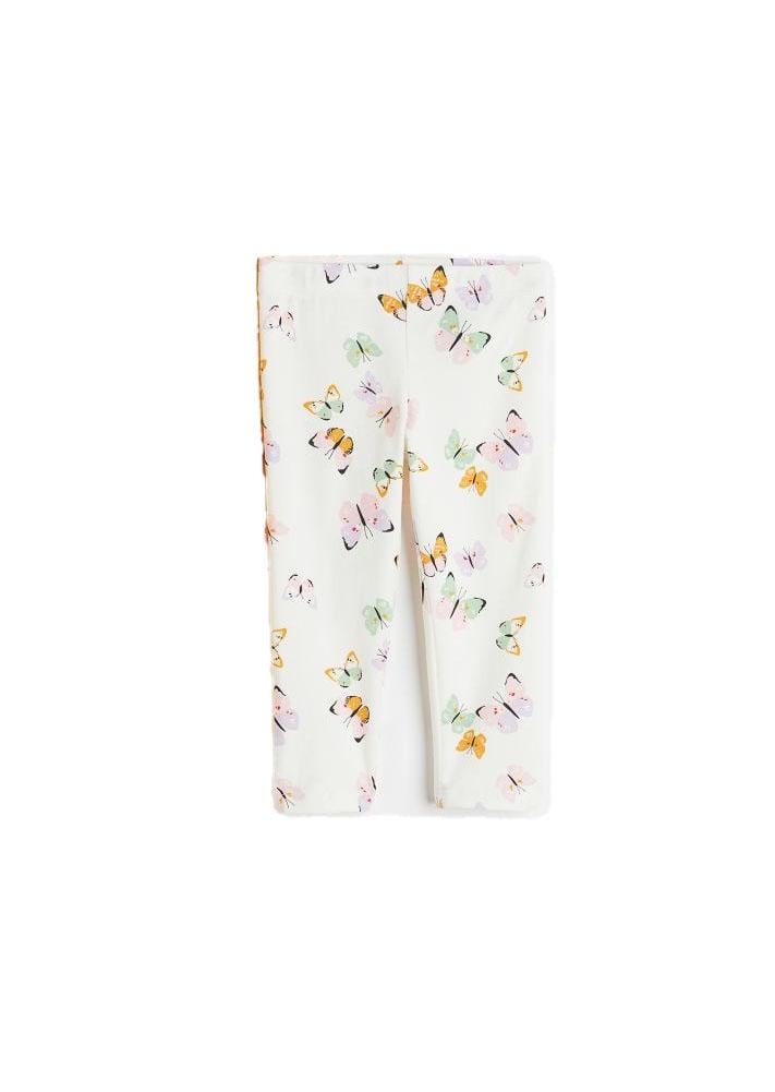 Лосины H&M с бабочками 122 см Белый (922921)