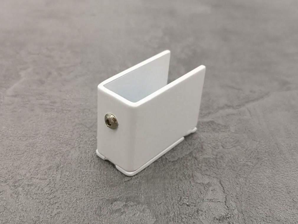 Кронштейн торцевой MARCIN DECOR Скарлайн Белый глянец - фото 1 Кронштейн торцевой MARCIN DECOR Скарлайн Белый глянец - фото 1