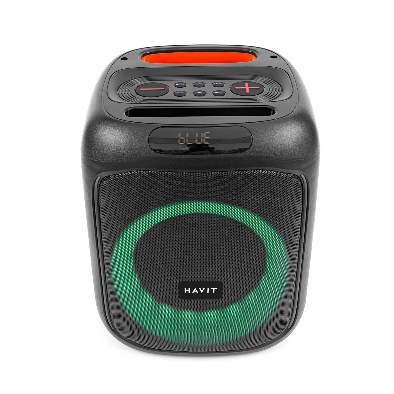 Портативная колонка с микрофоном Havit SQ146BT 60W RGB Black (SQ146BT) - фото 7