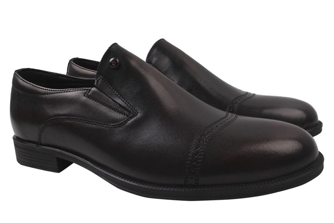 Туфли мужские Vadrus из кожи р. 39 Кабир (265-20DT)