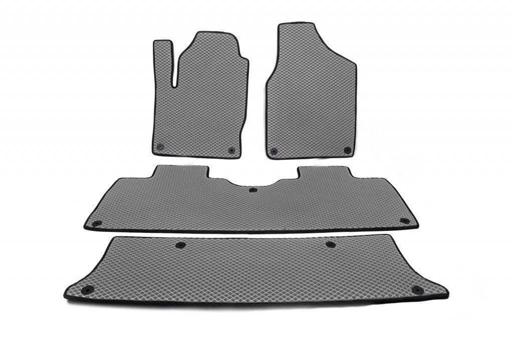 Коврики EVA 3 ряда для Ford Galaxy 1995-2006 гг. Серый (114434)