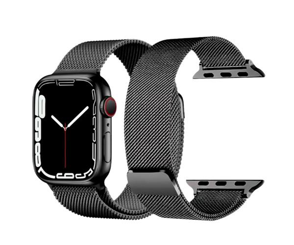 Ремешок металлический Milanese Magnetic Hoco WA03 для Watch 1/8 38/40/41 мм Графитовый (31172)