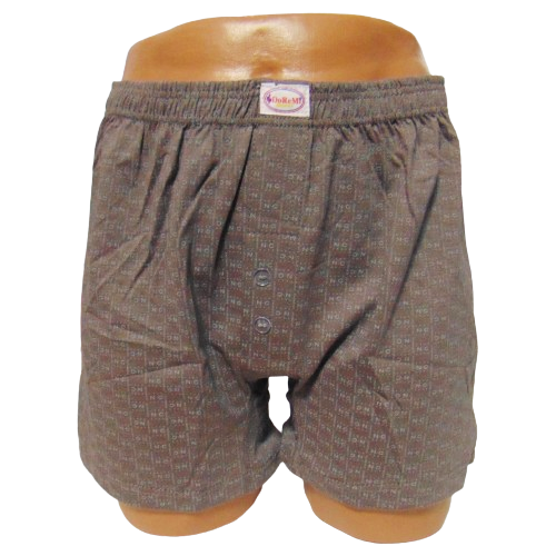 Труси чоловічі Doremi бавовняні XL Коричневий (4-6-312)