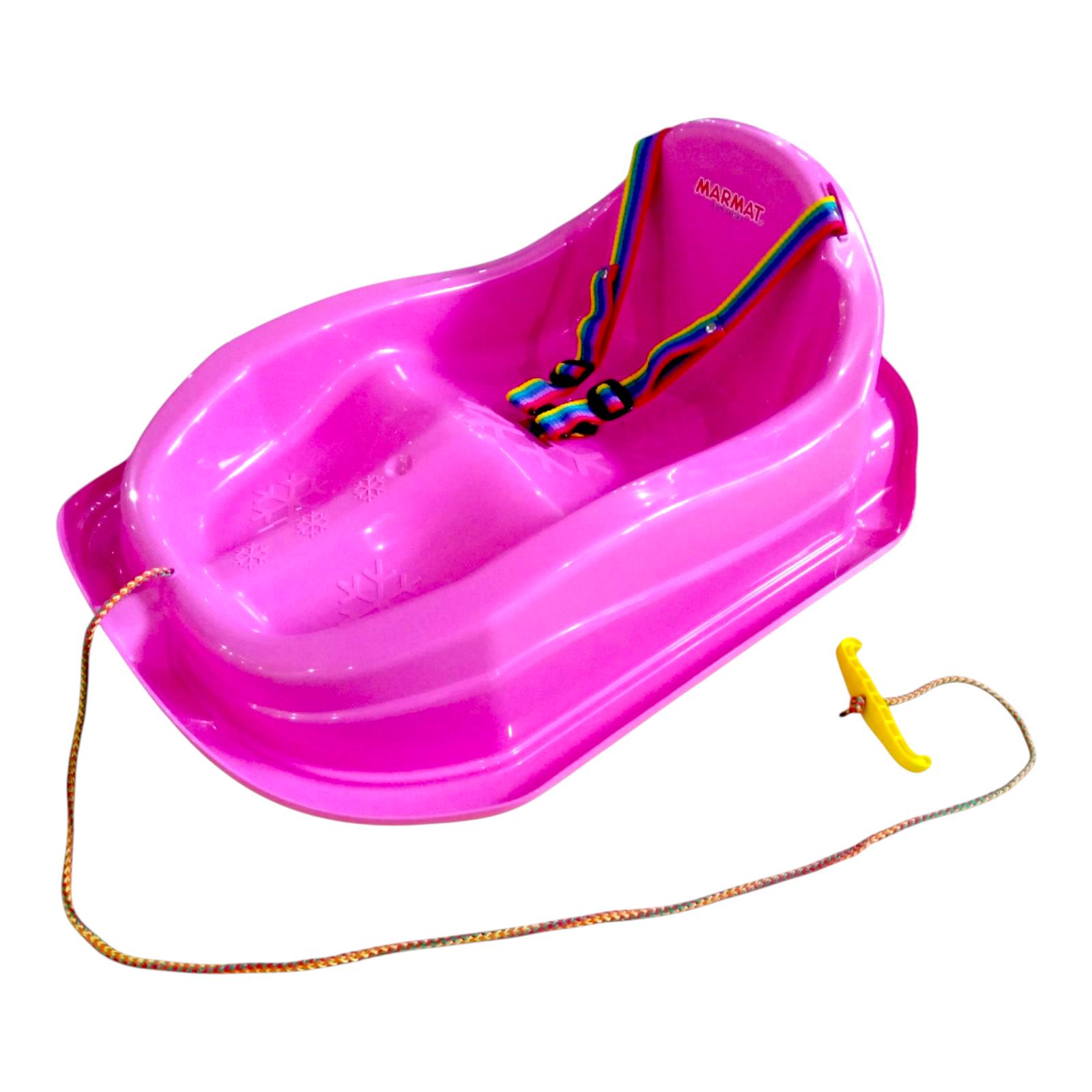 Санки-снегокаты детские Marmat Mini Розовый (11090)