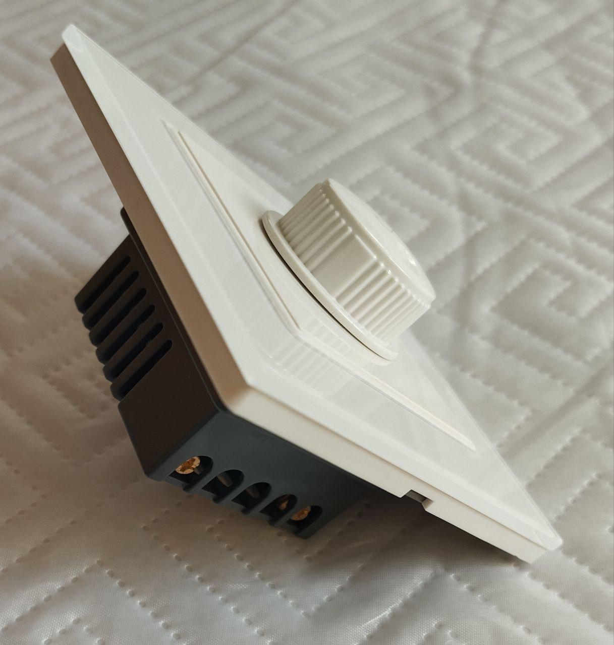 Регулятор оборотов вентилятора Glass стеклопластик White (27159102) - фото 5 Регулятор оборотов вентилятора Glass стеклопластик White (27159102) - фото 5