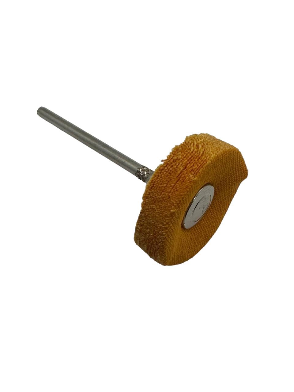 Насадка хлопковая полировальная для гравера Dremel Желтый