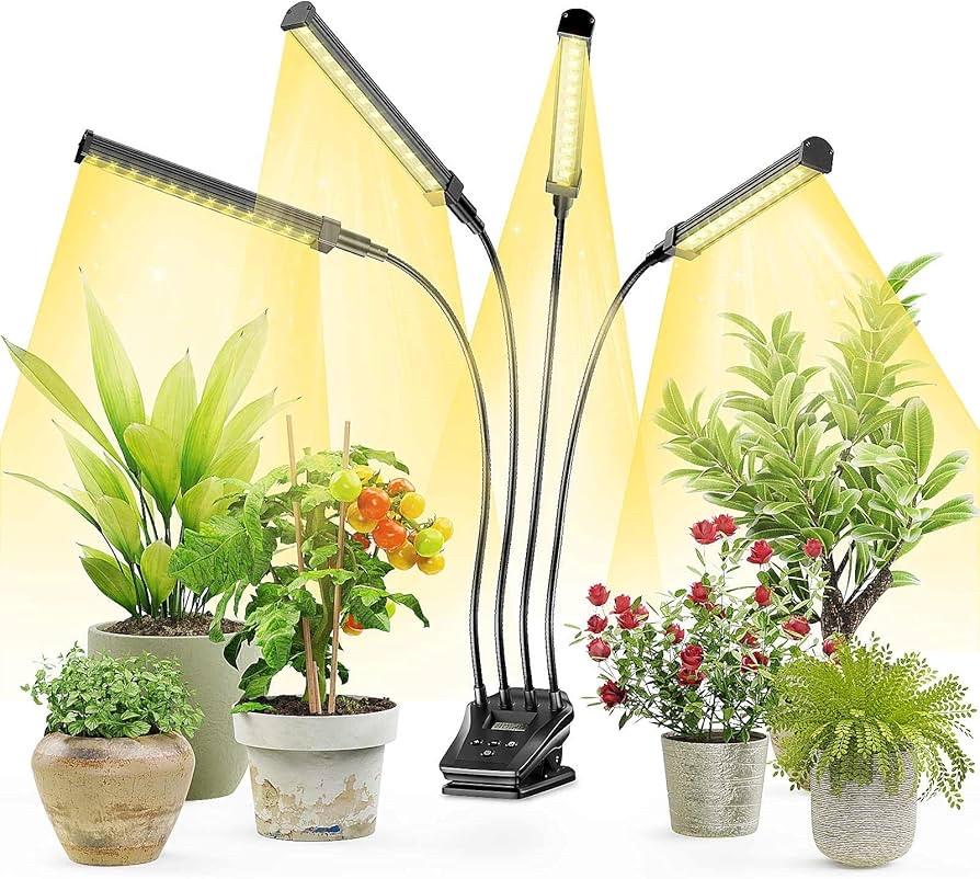 Фітолампа Nixiukol Grow Light з 192 LED з регулюванням яскравості і таймером (2325560535) - фото 2