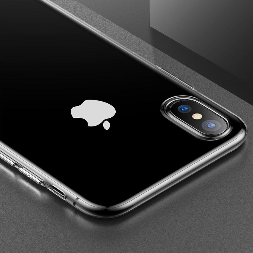 Прозрачный Чехол iPhone X (ультратонкий силиконовый) (05879) - фото 12