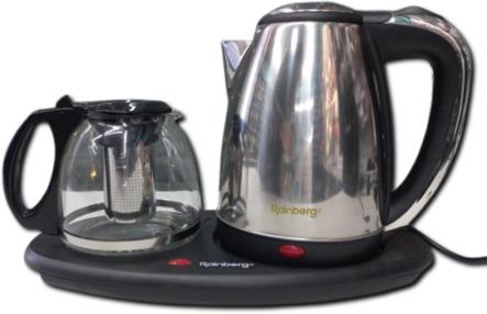 Комплект RB-2504 чайник з заварником на підставці (44383-RB-2504_506) Комплект RB-2504 чайник з заварником на підставці (44383-RB-2504_506)