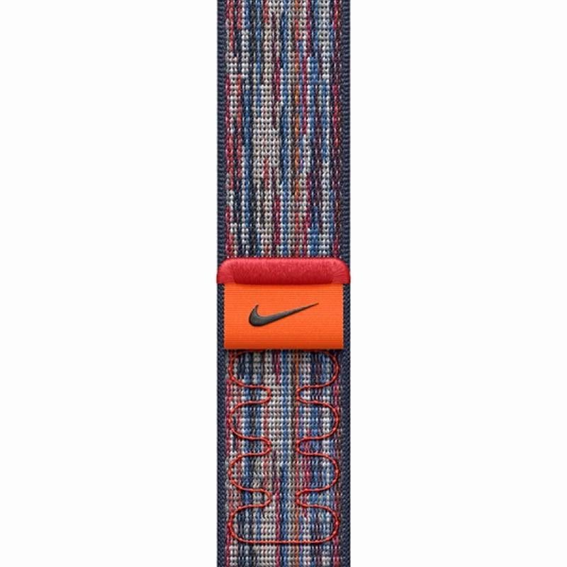 Ремінець Nike Sport Loop для Apple Watch 38/40/41/42 мм Blue/Red (00000075864_3)