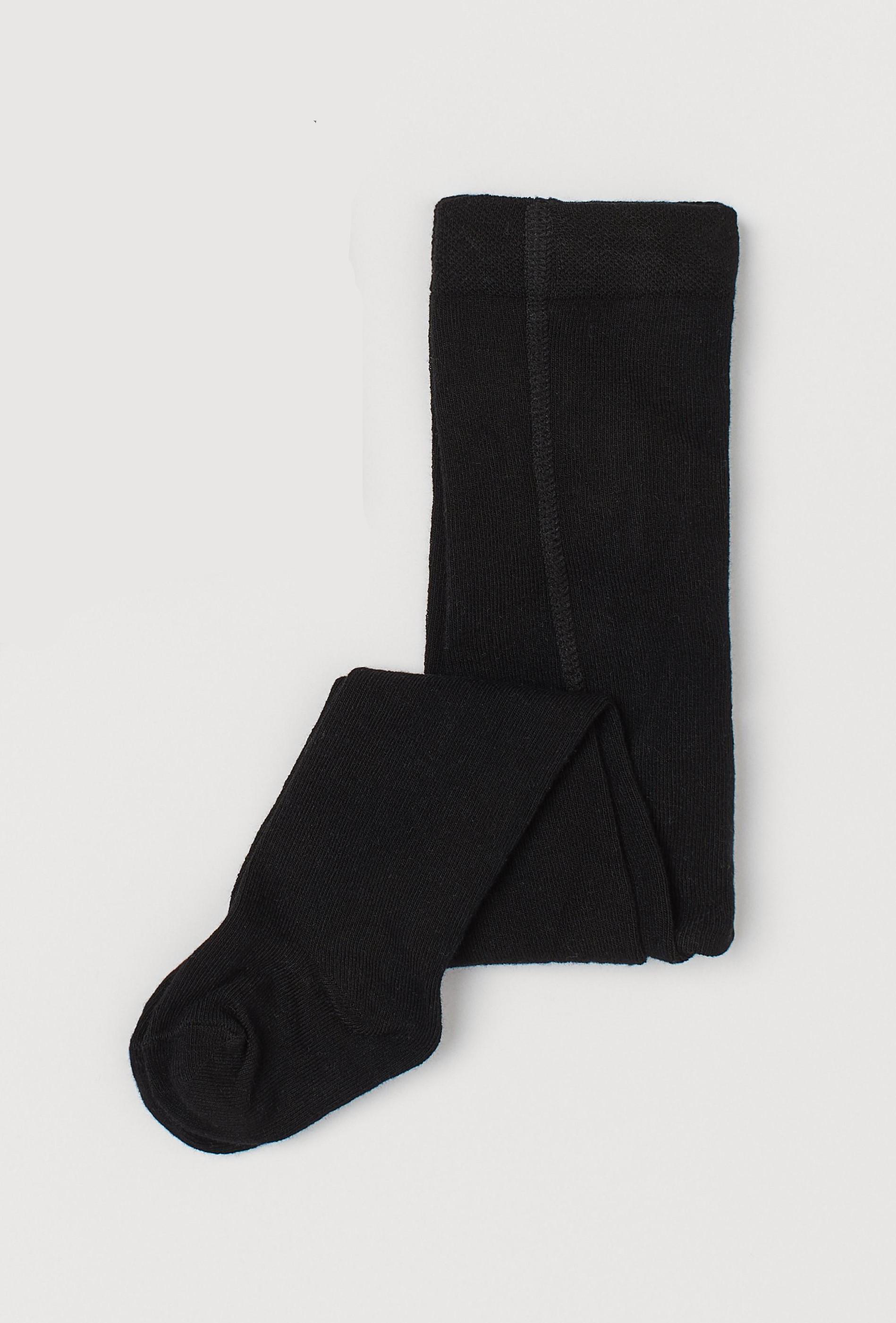 Колготки H&M 50-56 см Черный (84931037)