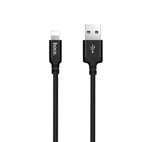 Кабель Hoco lightning Times speed charging cable X14 TPE 2 м 2 A Black (547312) Кабель Hoco lightning Times speed charging cable X14 TPE 2 м 2 A Black (547312)
