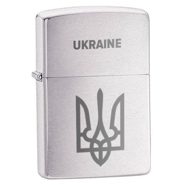 Зажигалка ZIPPO 200-U Classic Brushed Chrome