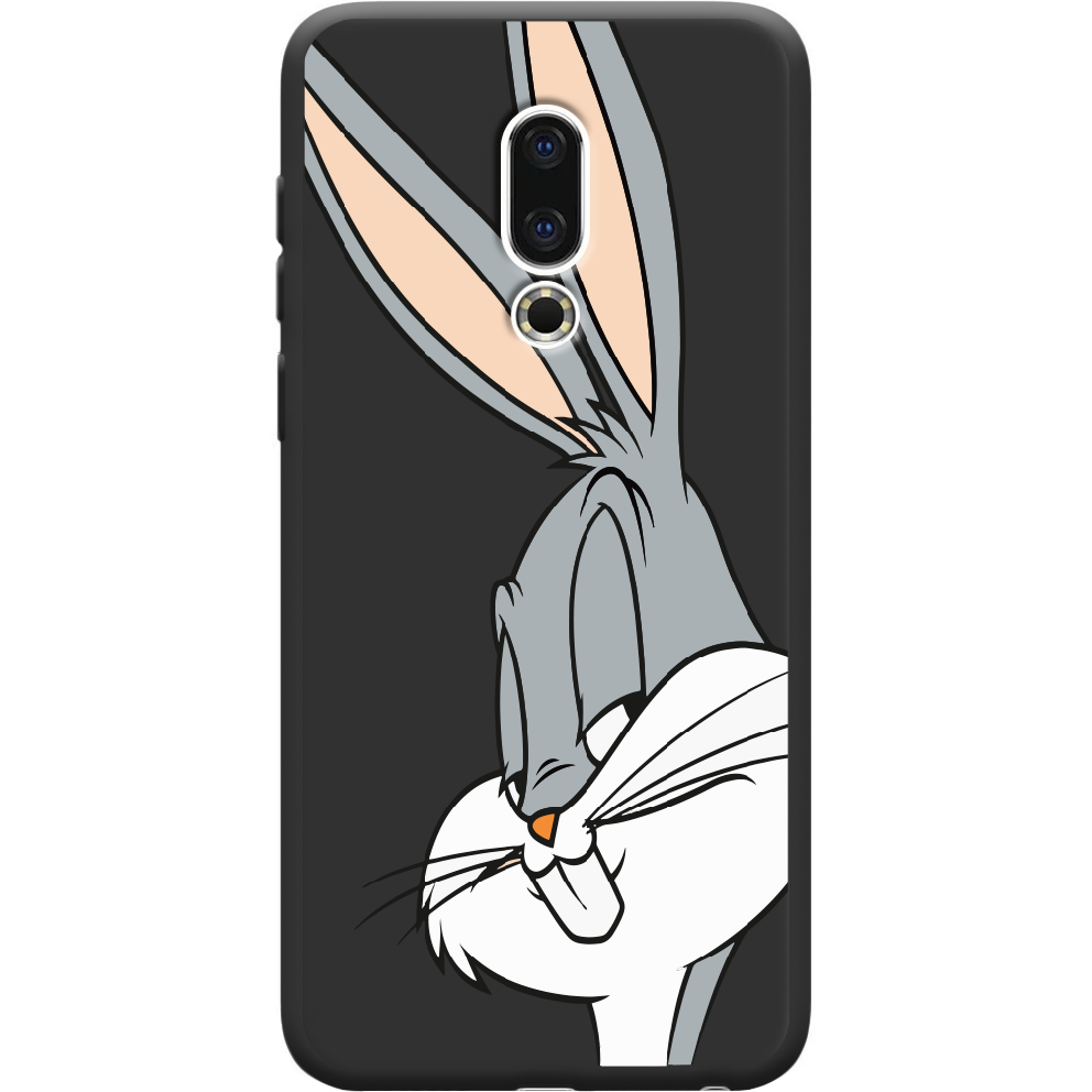 Чохол BoxFace Meizu 16 TH Lucky Rabbit Чорний силікон (35817-bk81-36103) - фото 1