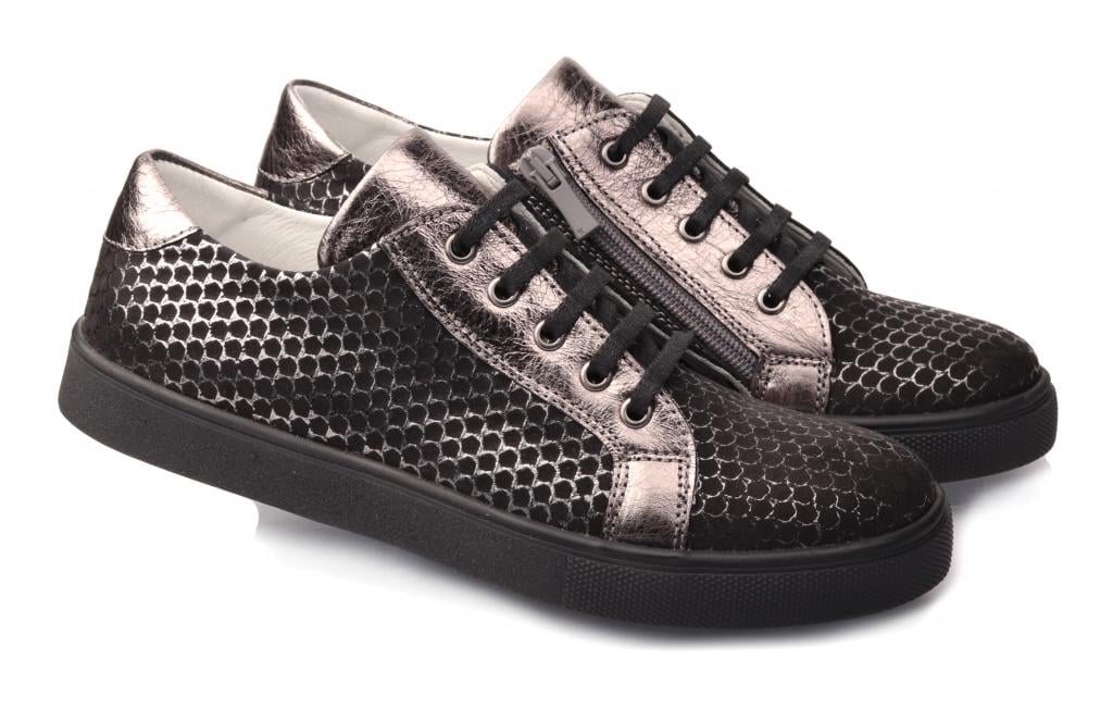 Кожаная обувь для детей Topitop на шнурках и молнии 1938 р. 32