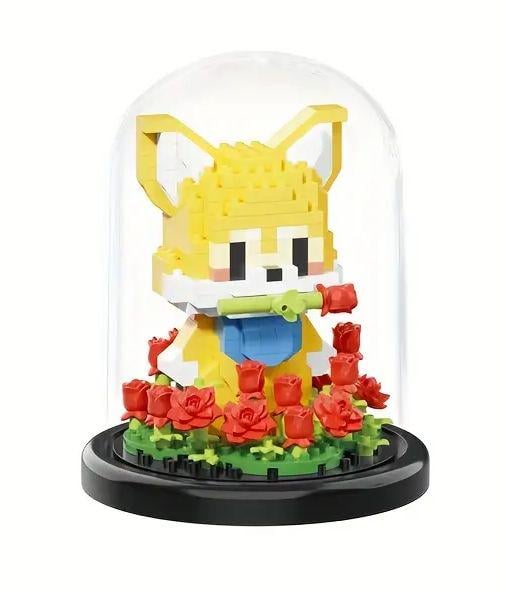 Конструктор Лисичка в колбі з трояндами на 441 деталей (427) Конструктор Лисичка в колбі з трояндами на 441 деталей (427)