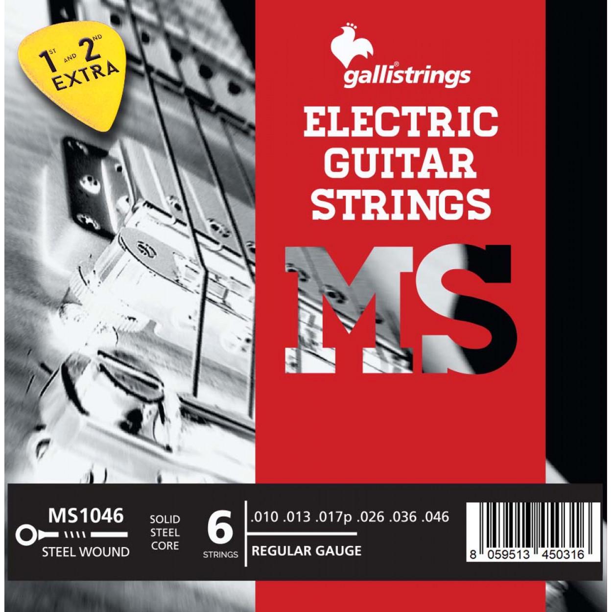 Струны для электрогитары GalliStrings MS1046 Regular (37029)