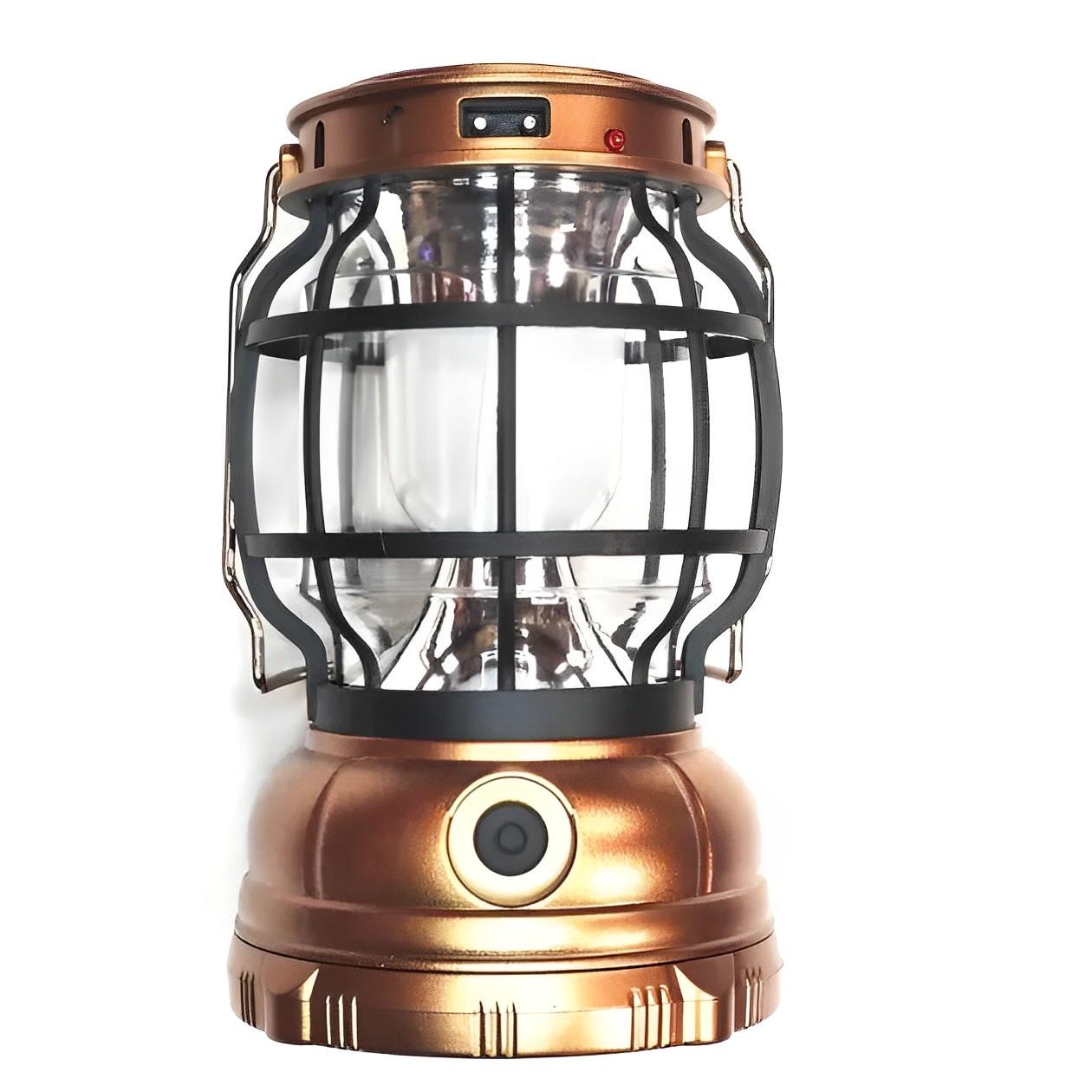 Фонарь кемпинговый G88 аккумуляторный с солнечной панелью (NNG88)