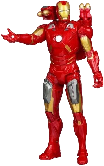 Фигурка Железный человек со световыми и звуковыми эффектами ПВХ 15 см (9ca54b9d)