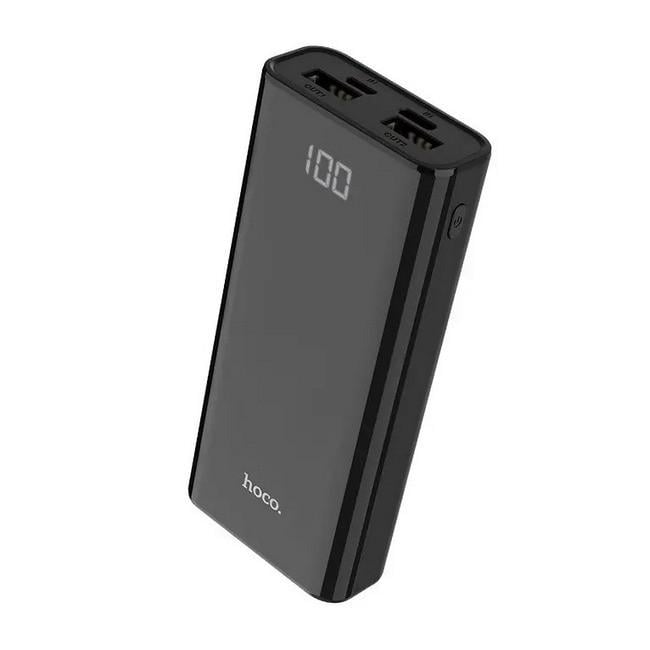 Повербанк Hoco 10000 mAh 2 USB Black (19270)