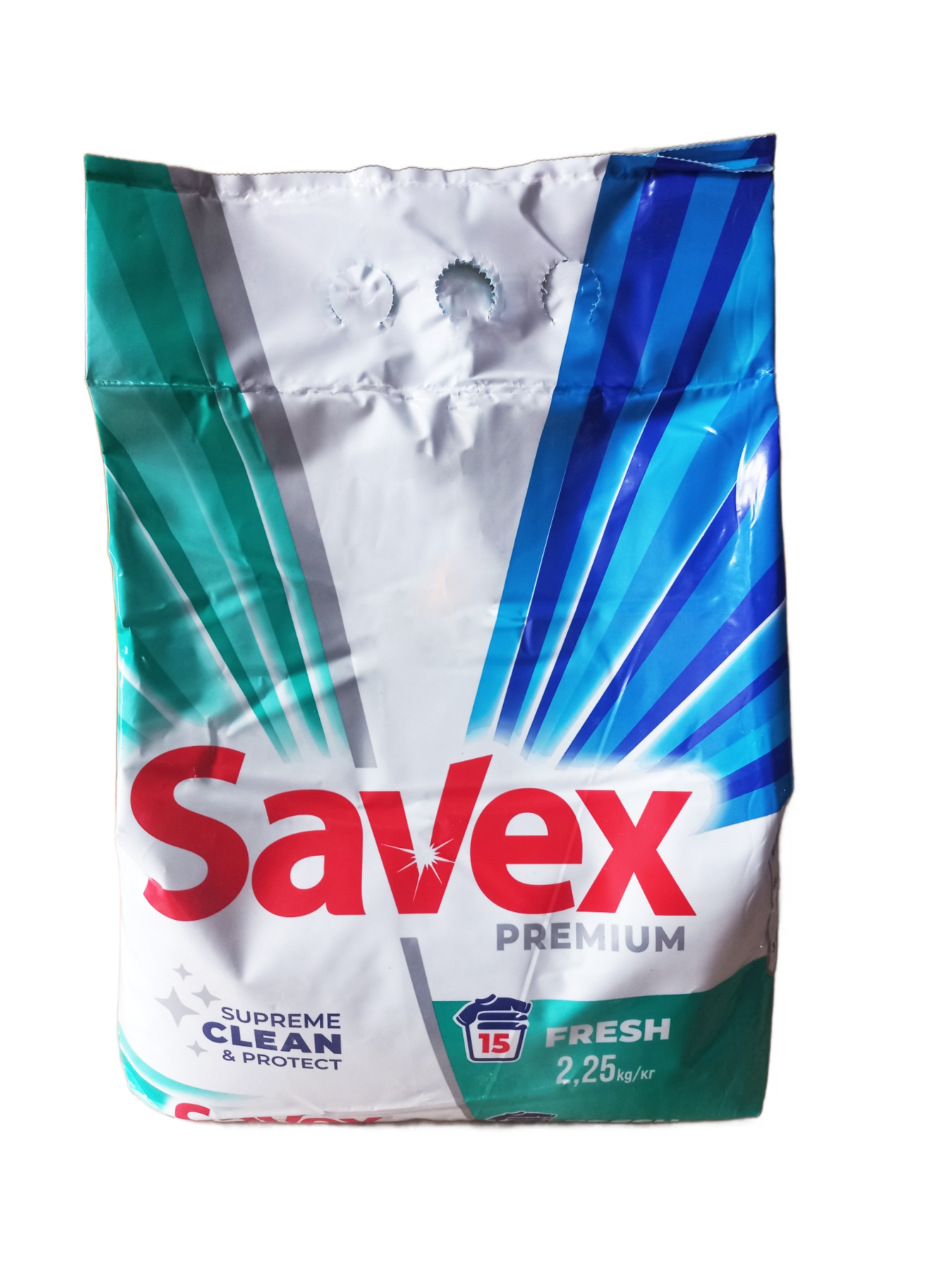 Стиральный порошок Savex Premium Fresh 2,25 кг (124618)