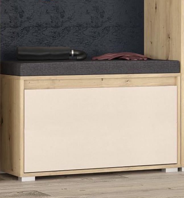 Тумба для обуви Мебель-Сервіс Торино 1Д Артисан/Шампань (26911000)