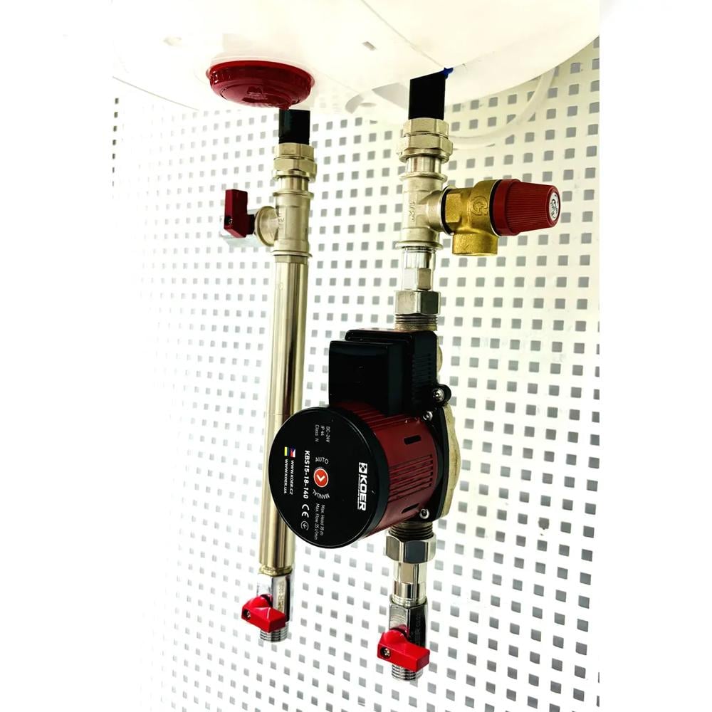 Набір для бойлера MINI A6 Booster Boiler Series 1/2" KVANT - фото 2