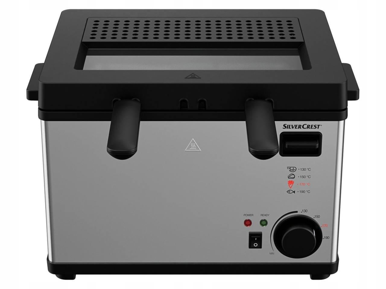 Фритюрница двойная SilverCrest SED3 2000/Double Deep Fat Fryer (3074456614)