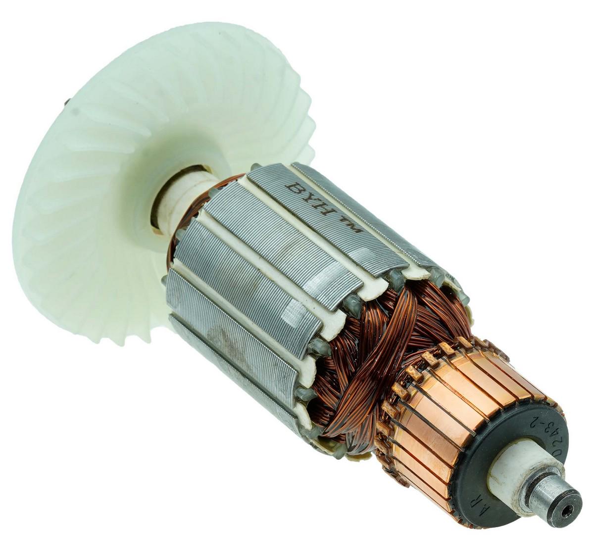 Якір ротор перфоратора Hitachi DH 45MR 6-з ліво 154х41 мм - фото 4