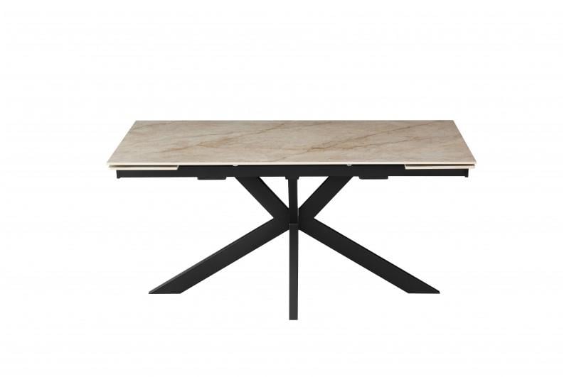 Стіл обідній Квант Мікс Меблі 1600/2200х900х760 мм Чорний/Шекспир грей - фото 1 Стіл обідній Квант Мікс Меблі 1600/2200х900х760 мм Чорний/Шекспир грей - фото 1