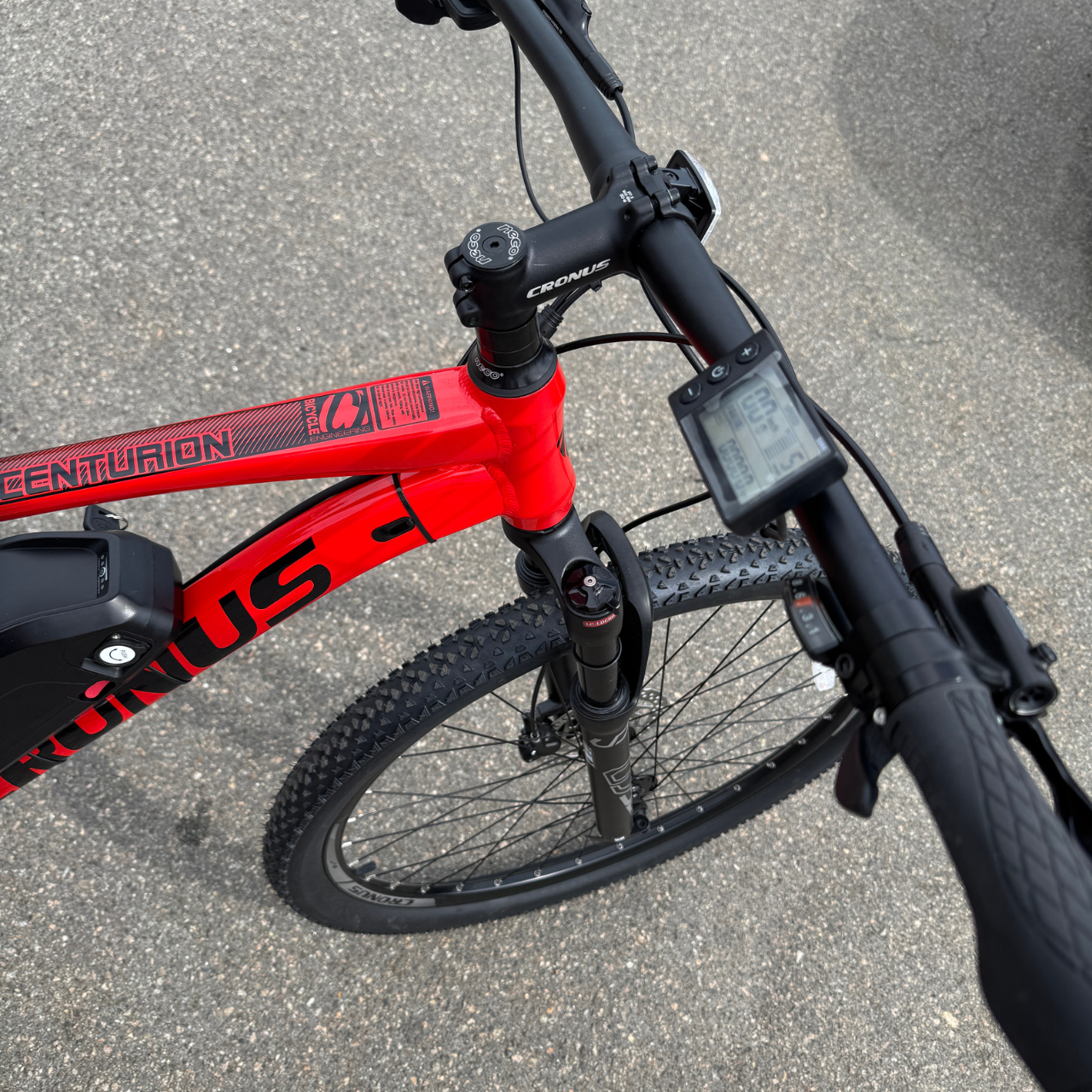 Велосипед з Е-комплектом Cronus 29" Centurion 2025 48 В 500 Вт MXSUS 15 Ah/до 55 км запас ходу/дисплей LSD1/Pas -ассистент - фото 5