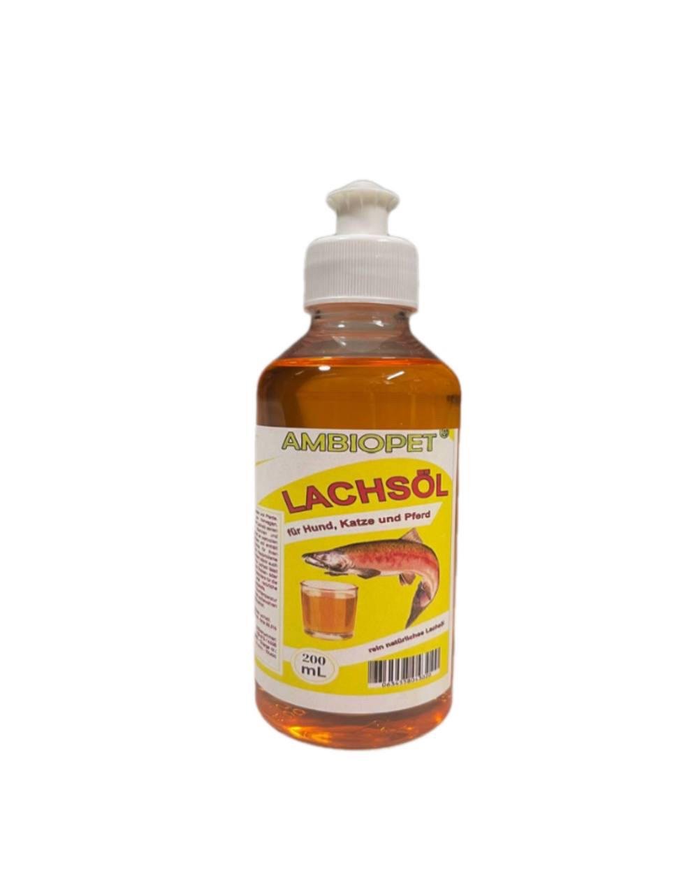 Масло лососевое Ambiopet для собак кошек/лошадей 200 мл (29505779)
