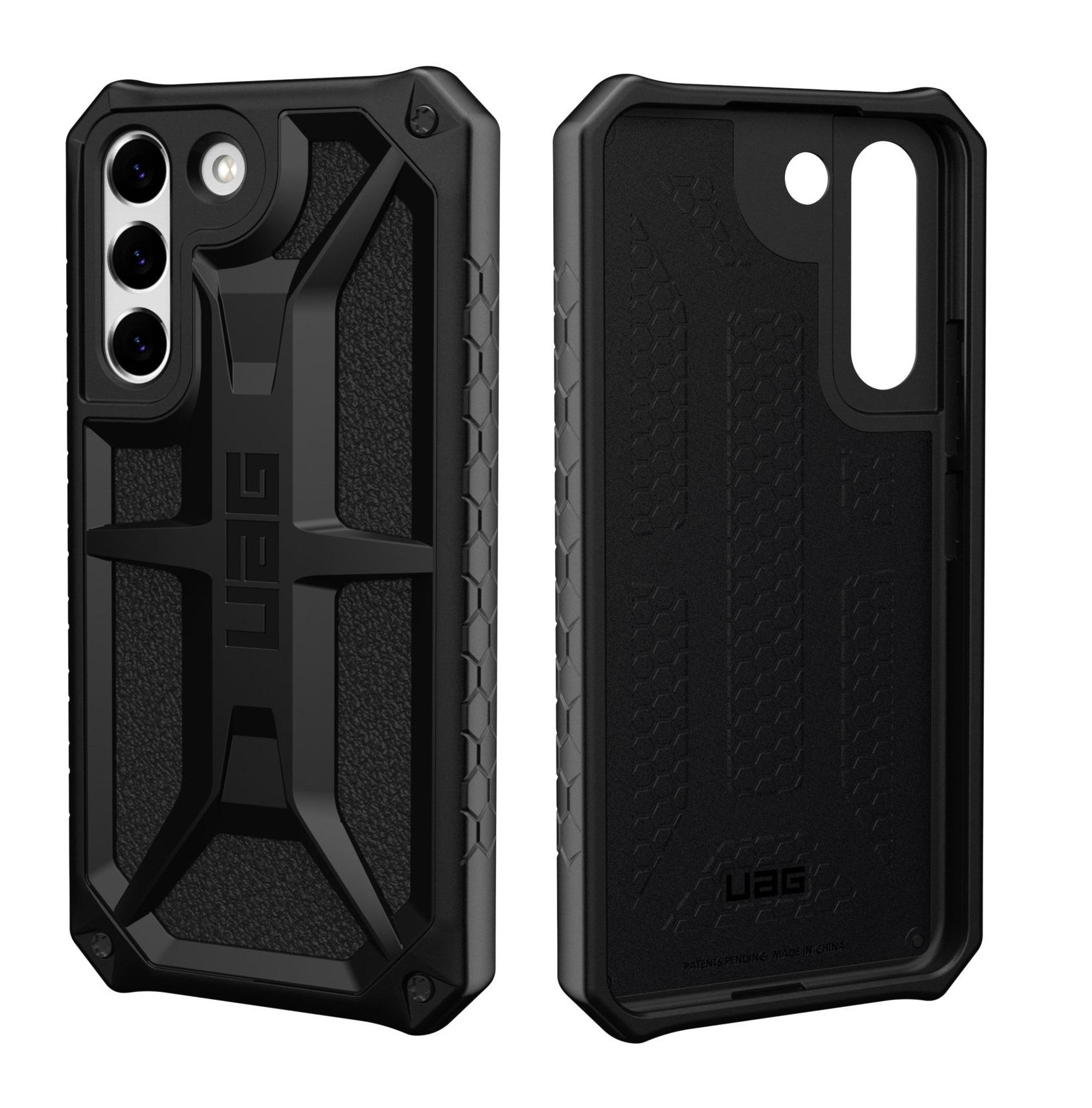 Чехол милитари противоударный UAG Monarch 213421114040 для Samsung Galaxy S22 (6.1") Black