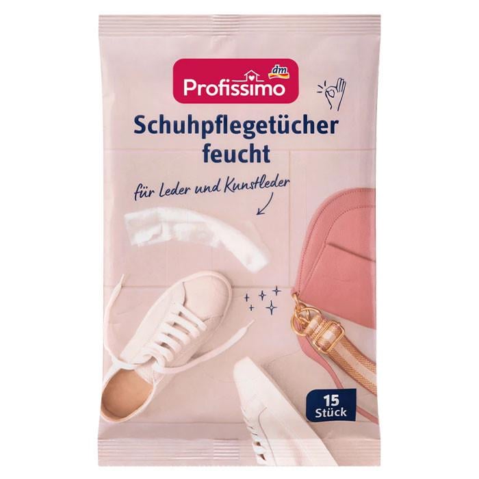 Серветки для шкіряного взуття Profissimo Schuhpflegetucher 15 шт. (13347295)