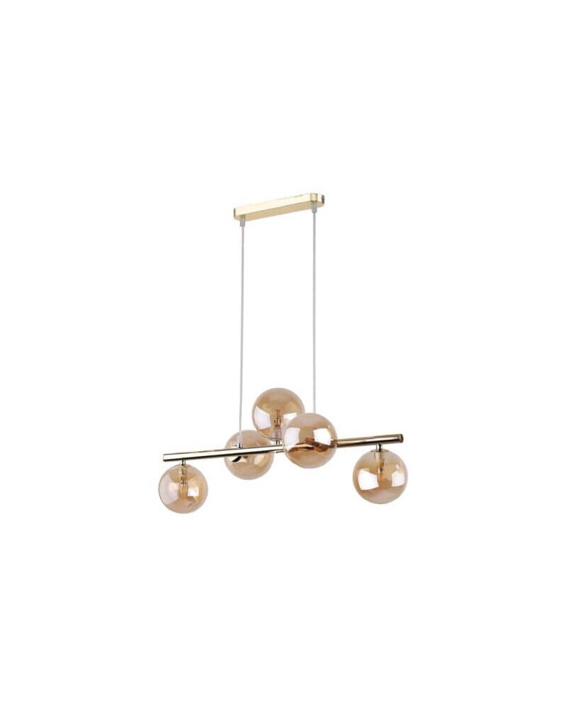 Подвесные светильники TK Lighting 4549 Estera G9 5x6W IP20 Золотой