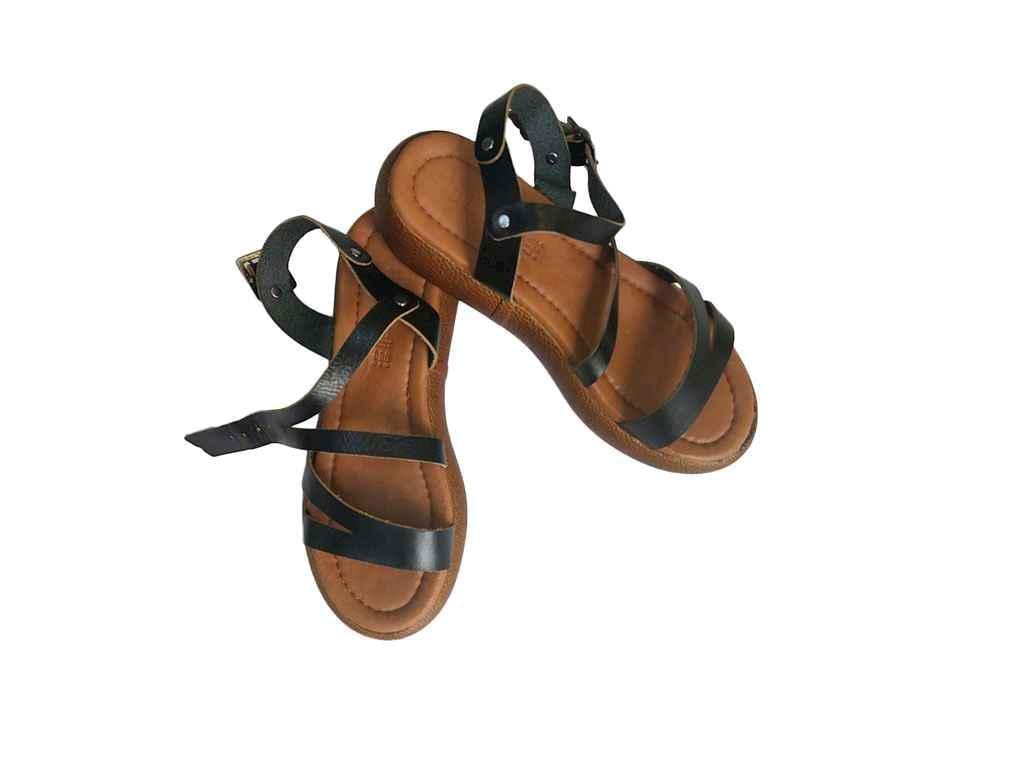 Босоножки Missmali 112 натуральная кожа р. 37 Черный (938163)