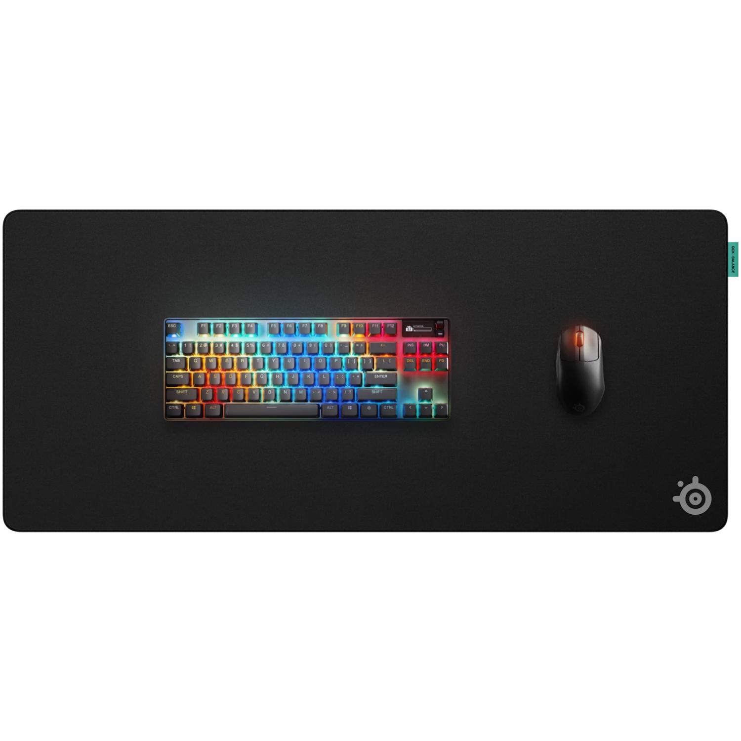 Килимок для мишки SteelSeries QcK Performance Balance XL 900x400x3,5 мм Black (63433) - фото 3 Килимок для мишки SteelSeries QcK Performance Balance XL 900x400x3,5 мм Black (63433) - фото 3