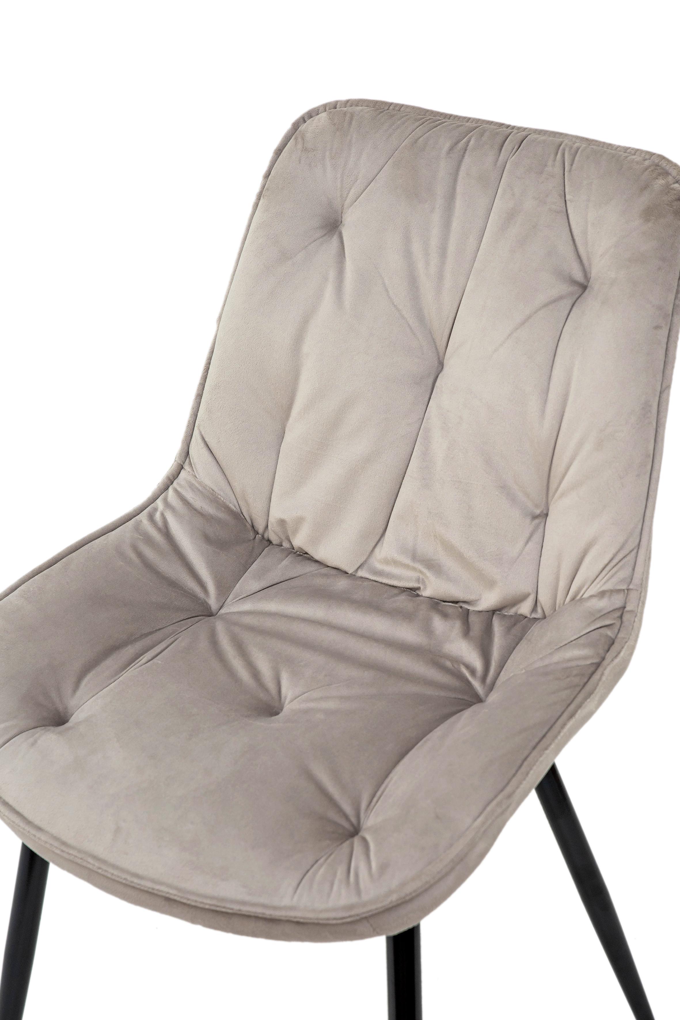 Стілець для кухні та вітальні ГРЕЙС Прадо-R 500х910х580 мм Чорний/Бежевий (GAА0057240) - фото 6 Стілець для кухні та вітальні ГРЕЙС Прадо-R 500х910х580 мм Чорний/Бежевий (GAА0057240) - фото 6