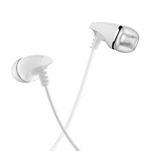 Навушники Borofone BM25 Sound edge universal 1,2 м White (553447)