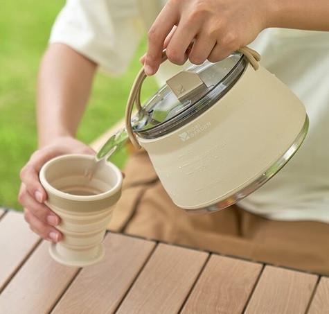 Чайник складной Mobi Garden NX23666015 Beige - фото 10 Чайник складной Mobi Garden NX23666015 Beige - фото 10