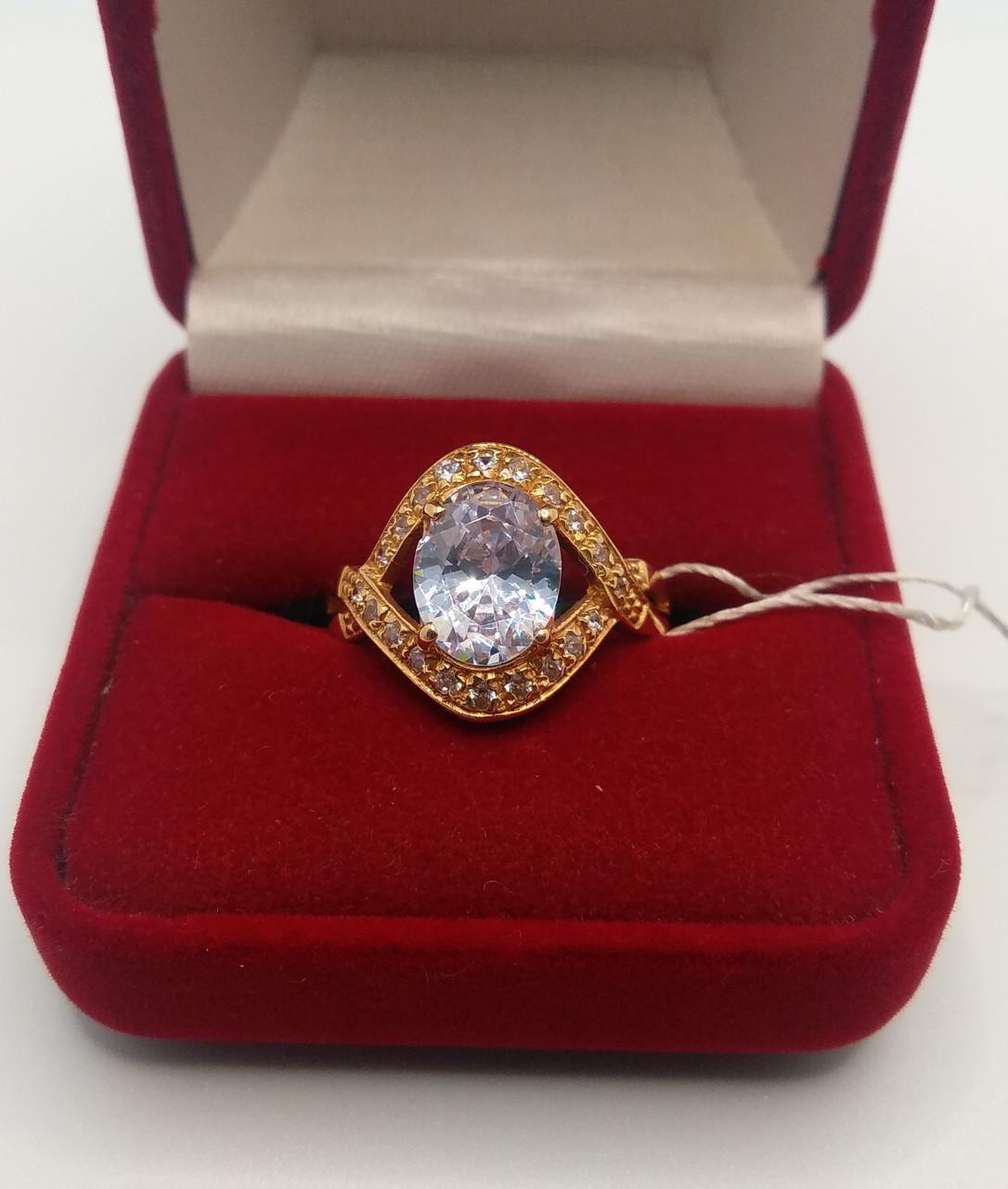 Кольцо золото 585° 4,44 г р. 19,5 (11020201)