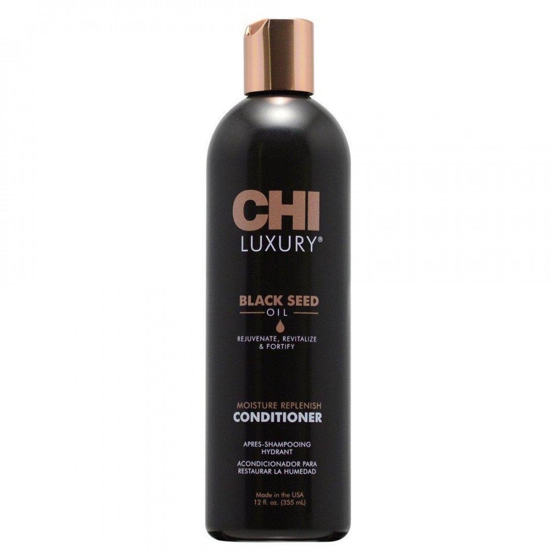 Зволожуючий кондиціонер CHI Luxury Black Seed Oil Moisture Replenish Conditioner з маслом чорного кмину 355 мл