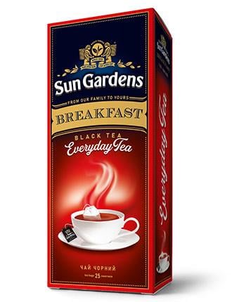 Чай чорний Sun Gardens English Breakfast 50 г 25 ф/п