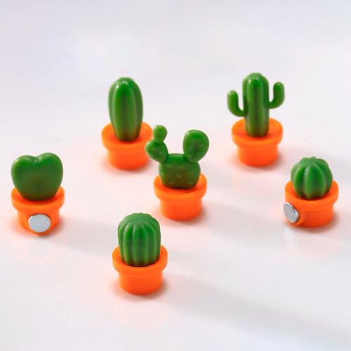 Магниты миниатюрные Кактус HCZ Cactus Magnets 6 шт.