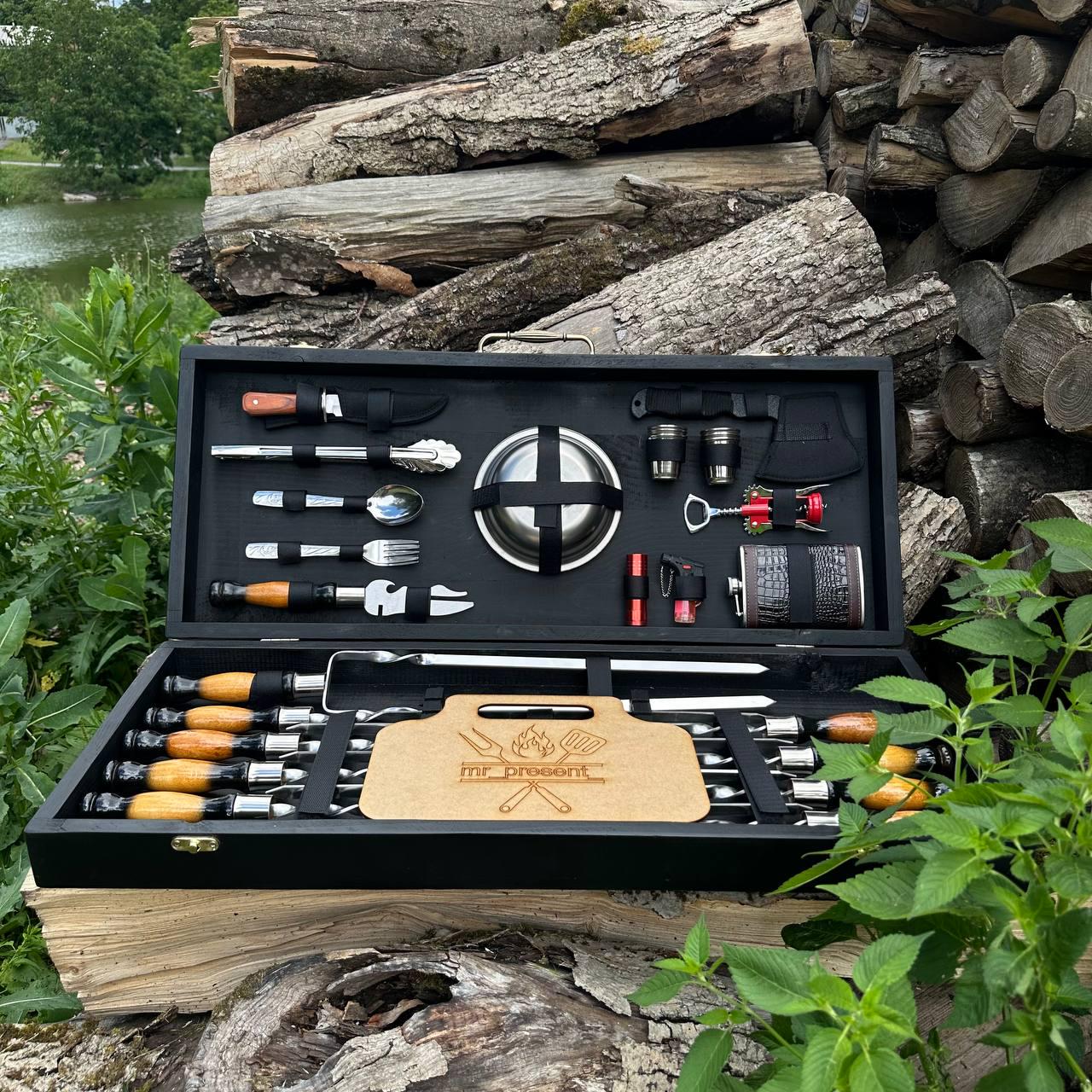 Набор шампуров Big Boss в кейсе (19211308)