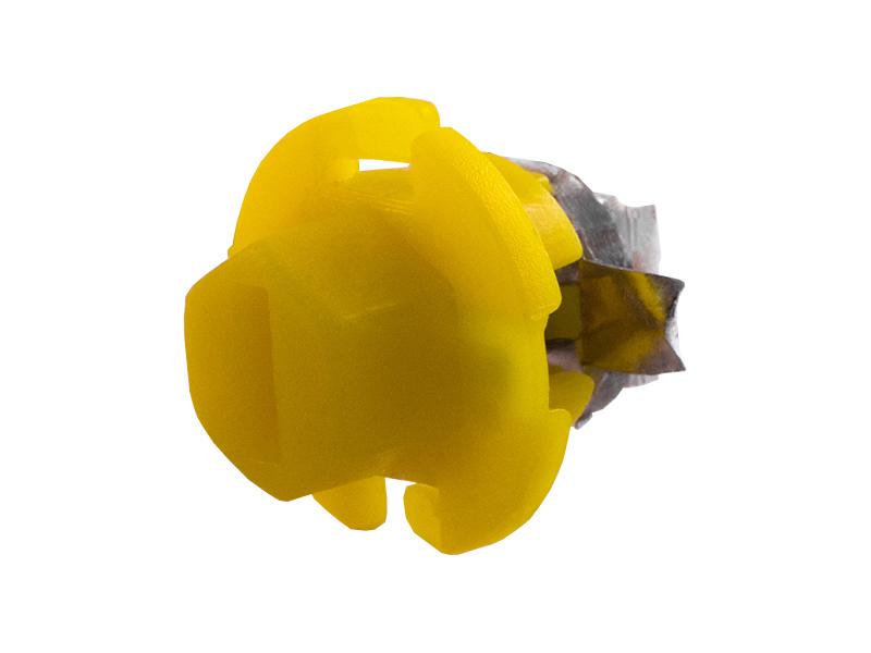 Автомобільна лампа світлодіодна LEDUA T5-B8.4-1 SMD-5050 LED 12V Жовтий (250) - фото 2