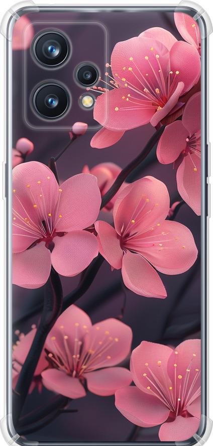 Чехол на Realme 9 Пурпурная сакура (6075sp-2866-42517)