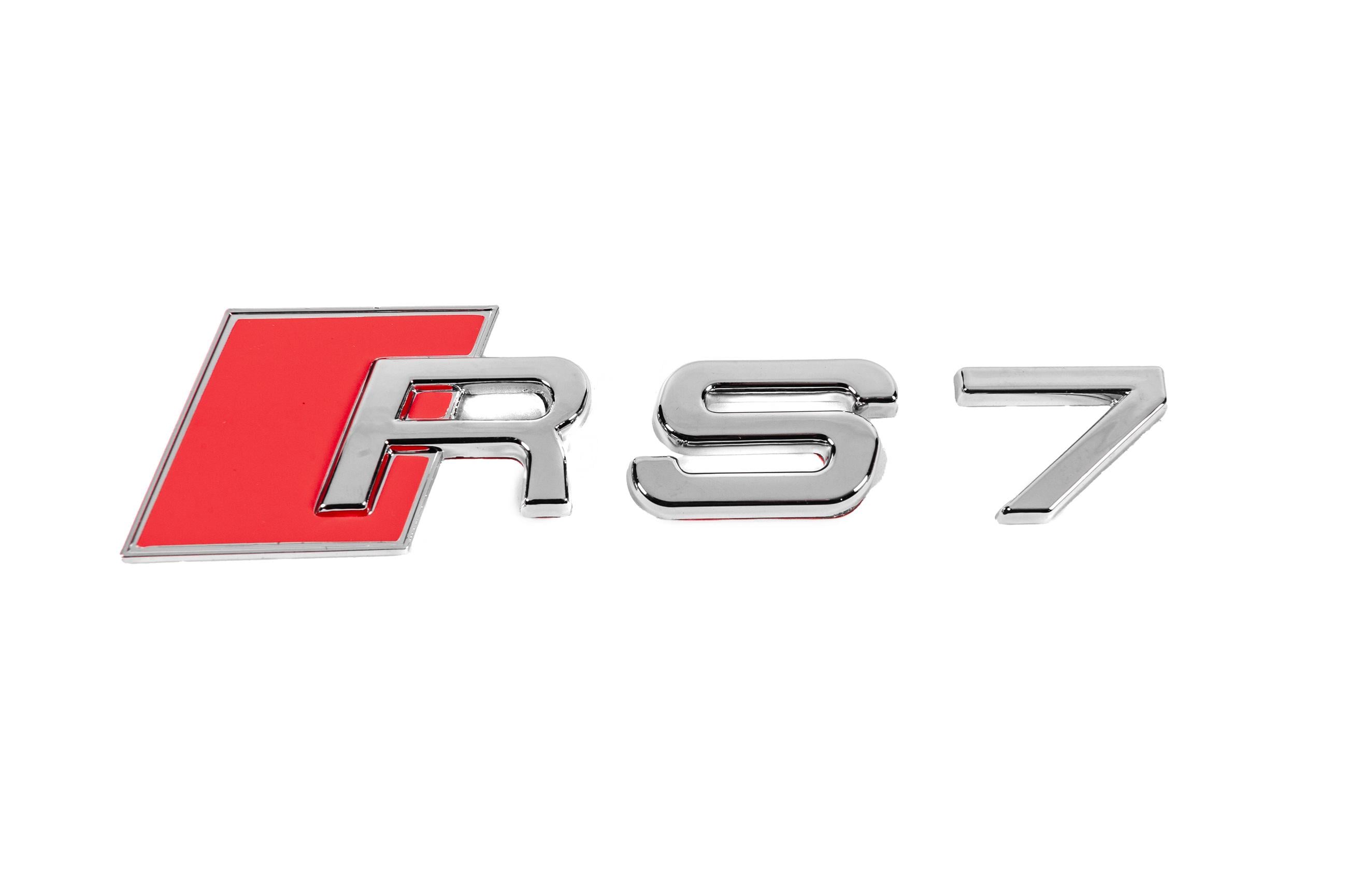 Надпись RS7 GT Tuning для Audi пластик (188911)
