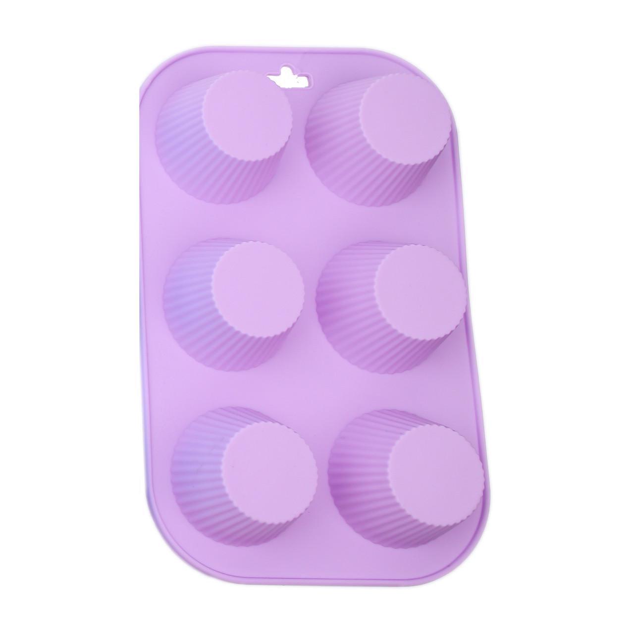 Форма силіконова для випічки Кошик 26х17 см Фіолетовий (2358912349)