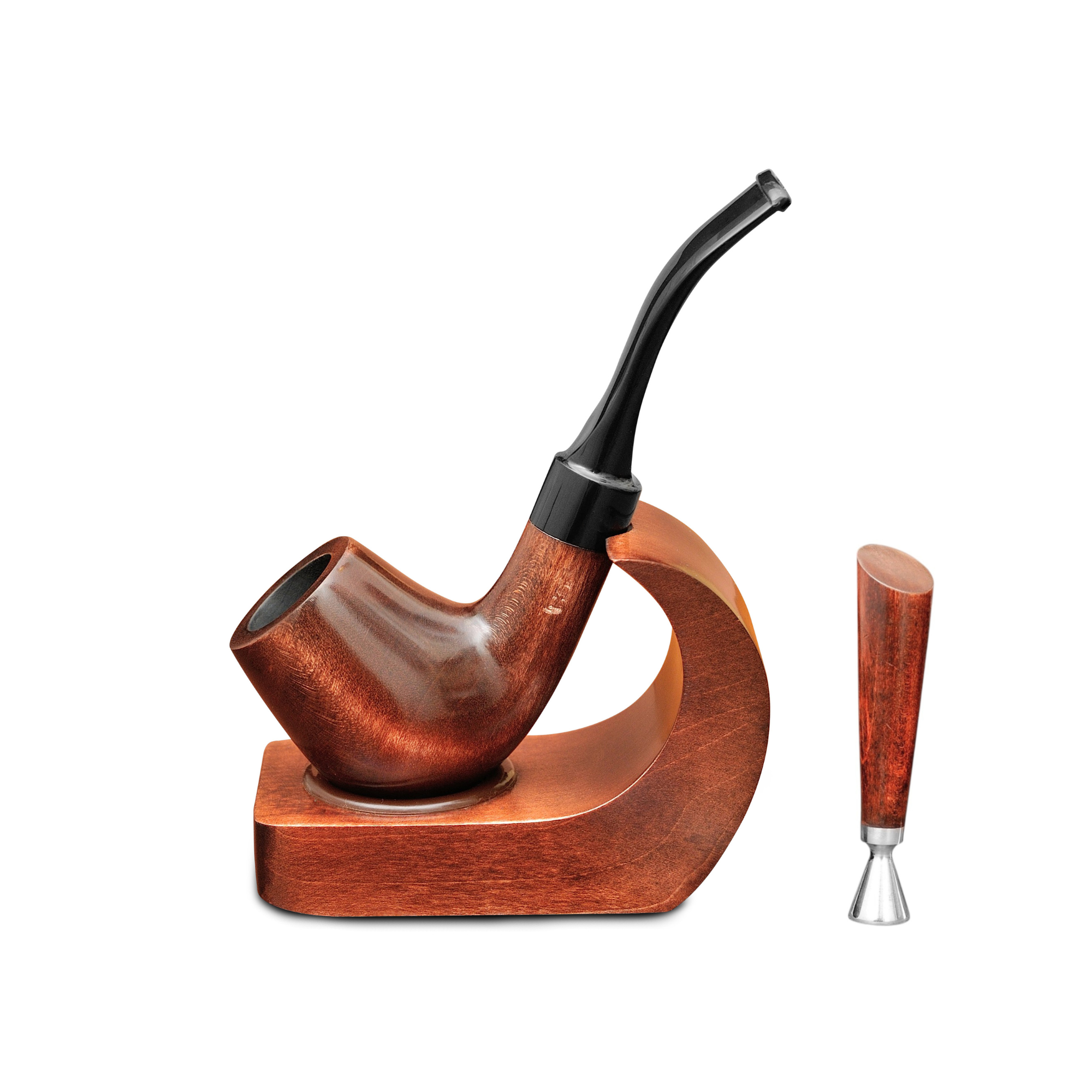 Курильна трубка KAFpipe Шерлок Холмс KAF2 №229 Груша з підставкою/тампером